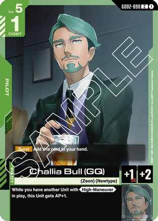 Challia Bull (GQ) (GD02-090) - Dual Impact - for just $0.03! 