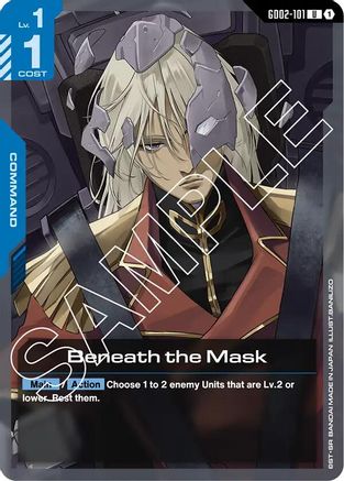 Beneath the Mask (GD02-101) - Dual Impact - for just $0.02! 