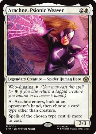 Arachne, Psionic Weaver (SPM-002) - Marvel's Spider-Man Foil - for just $0.13! 