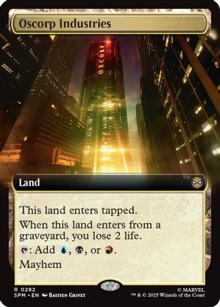 Oscorp Industries (Extended Art) (SPM-282) - Marvel's Spider-Man - for just $0.17! 