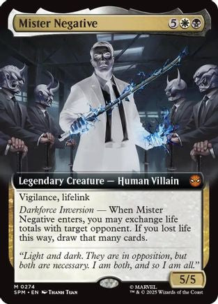 Mister Negative (Extended Art) (SPM-274) - Marvel's Spider-Man Foil - for just $0.74! 