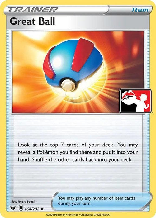 Great Ball (164/202) [Prize Pack Series One] - for just $0.50! 