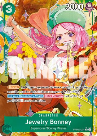 Jewelry Bonney - PRB02-004 (Alternate Art) (PRB02-004) - Premium Booster -The Best- Vol. 2 Foil - for just $6.47! 