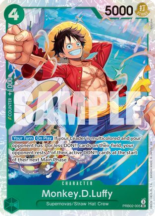 Monkey.D.Luffy - PRB02-005 (PRB02-005) - Premium Booster -The Best- Vol. 2 Foil - for just $1.38! 