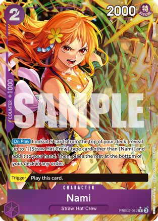 Nami (Alternate Art) (PRB02-012) - Premium Booster -The Best- Vol. 2 Foil - for just $23.10! 