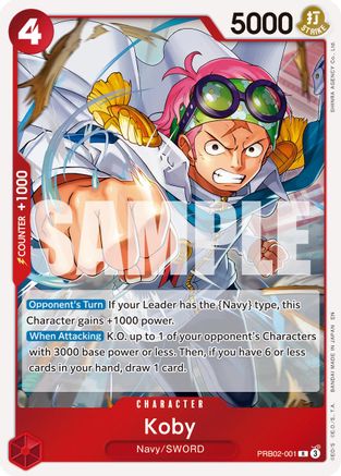 Koby (PRB02-001) - Premium Booster -The Best- Vol. 2 Foil - for just $6.85! 