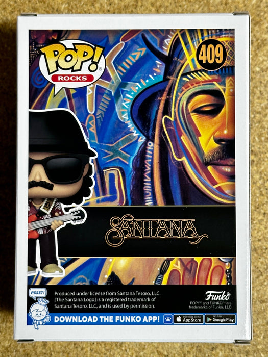 Funko Pop! Rocks Carlos Santana With Guitar #409 2024 Mexican Rock & Latin Jazz - for just $15! 