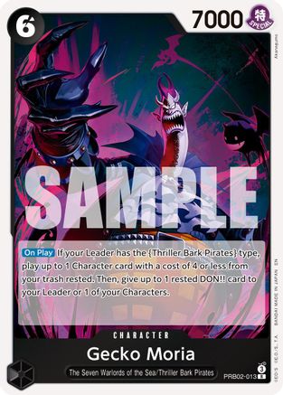 Gecko Moria (PRB02-013) - Premium Booster -The Best- Vol. 2 Foil - for just $2.95! 
