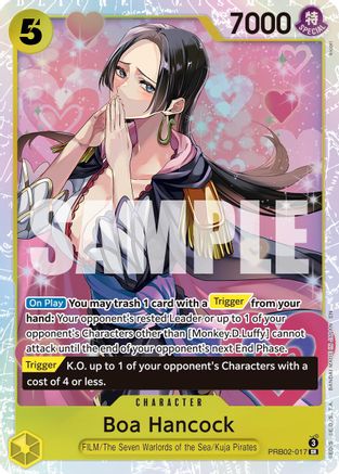 Boa Hancock (PRB02-017) - Premium Booster -The Best- Vol. 2 Foil - for just $1.52! 