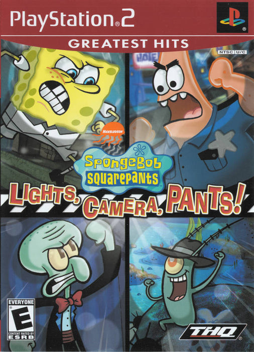 SpongeBob SquarePants Lights Camera Pants (Greatest Hits) (Playstation 2) - for just $0! 