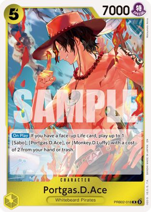 Portgas.D.Ace - PRB02-018 (PRB02-018) - Premium Booster -The Best- Vol. 2 Foil - for just $0.40! 