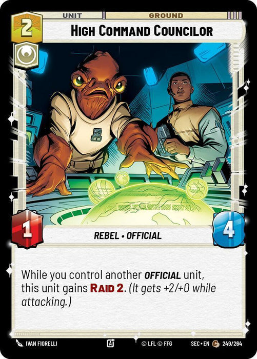 High Command Councilor (249/264) (249/264) [Secrets of Power] - for just $0.10! 