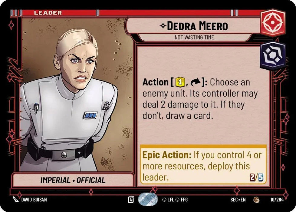 Dedra Meero (10/264) - Not Wasting Time (10/264) [Secrets of Power] - for just $0.10! 