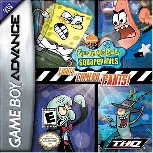 SpongeBob SquarePants Lights Camera Pants (Gameboy Advance) - Just $0! Shop now at Retro Gaming of Denver