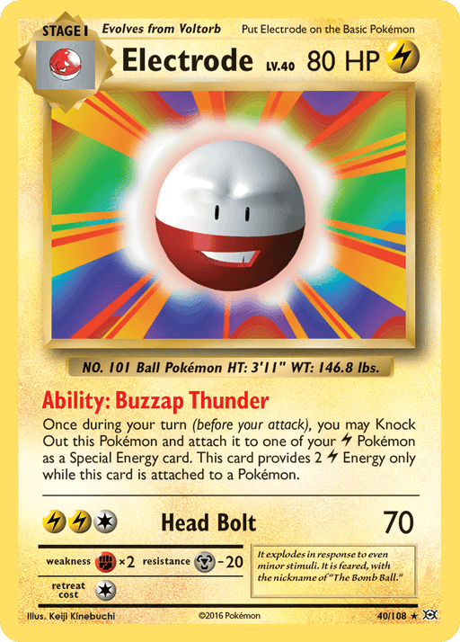 Electrode (40/108) [XY: Evolutions] - for just $0.10! 