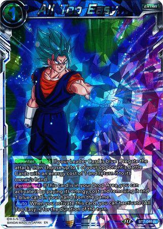All Too Easy... (BT7-048) [Assault of the Saiyans] - for just $0.10! 