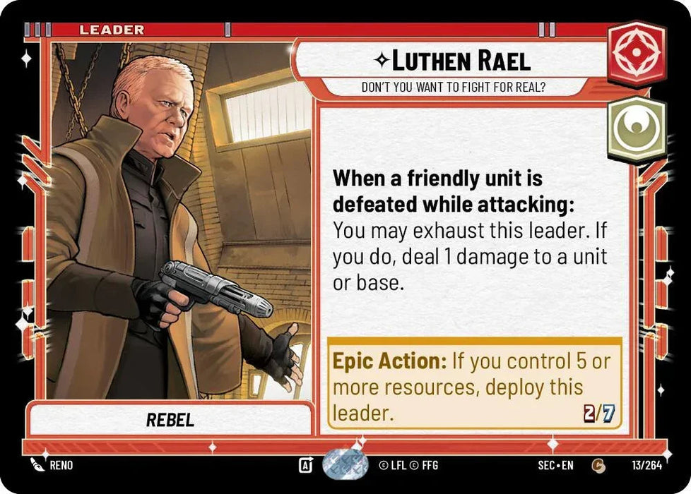 Luthen Rael (13/264) - Don't You Want To Fight For Real? (13/264) [Secrets of Power] - for just $0.10! 