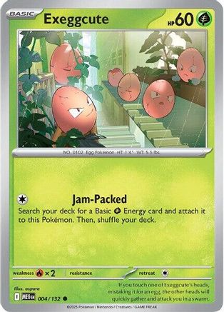 Exeggcute 004 - ME01 Mega Evolution - for just $0.03! 
