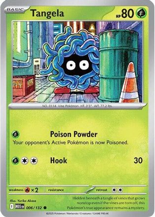 Tangela 006 - ME01 Mega Evolution - for just $0.05! 