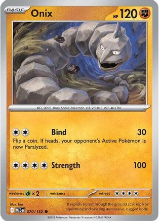 Onix 070 - ME01 Mega Evolution - for just $0.03! 