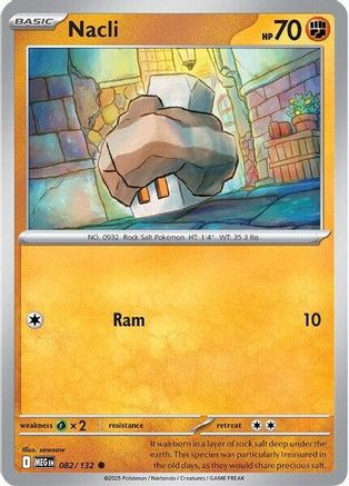 Nacli 082 - ME01 Mega Evolution Reverse Holofoil - for just $0.05! 