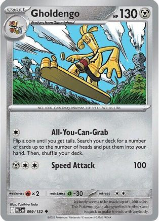 Gholdengo 099 - ME01 Mega Evolution - for just $0.05! 