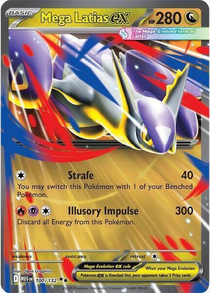 Mega Latias ex (100/132) [Mega Evolutions: Base Set] - for just $0.25! 