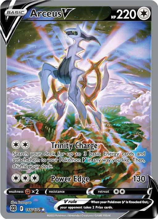 Arceus V (166/172) [Sword & Shield: Brilliant Stars] - for just $25.40! 