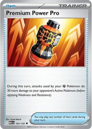 Premium Power Pro 124/132 - ME01 Mega Evolution - for just $0.11! 