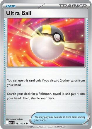 Ultra Ball 131 - ME01 Mega Evolution - for just $0.10! 