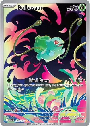 Bulbasaur 133/132 - ME01 Mega Evolution Holofoil - for just $13.03! 