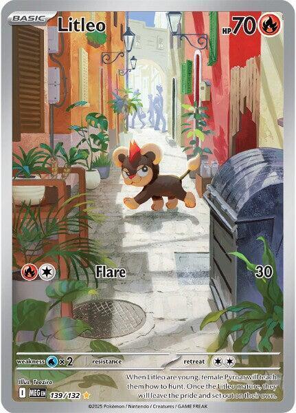 Litleo (139/132) [Mega Evolutions: Base Set] - for just $1.95! 