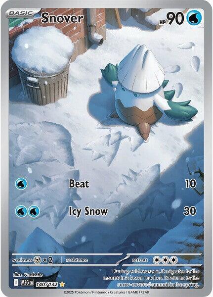 Snover (140/132) [Mega Evolutions: Base Set] - for just $0.90! 