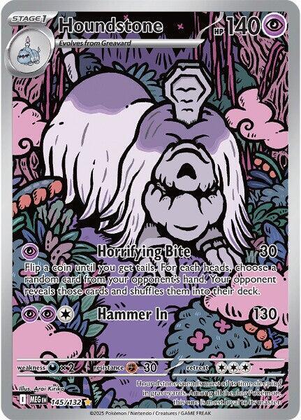 Houndstone (145/132) [Mega Evolutions: Base Set] - for just $0.95! 