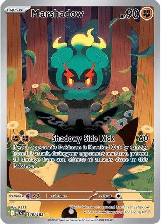 Marshadow 146/132 - ME01 Mega Evolution Holofoil - for just $7.45! 