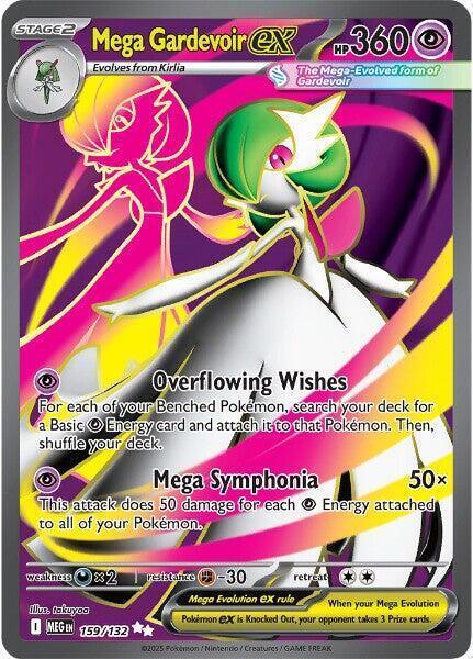 Mega Gardevoir ex (159/132) [Mega Evolutions: Base Set] - for just $2.20! 