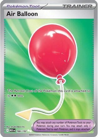 Air Balloon 166 - ME01 Mega Evolution Holofoil - for just $1.37! 