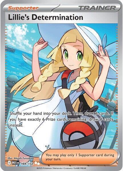 Lillie's Determination (169/132) [Mega Evolutions: Base Set] - for just $8.50! 