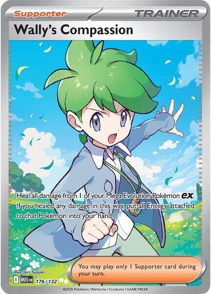 Wally's Compassion (176/132) [Mega Evolutions: Base Set] - for just $1.95! 