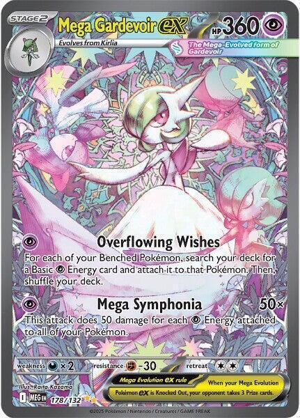 Mega Gardevoir ex (178/132) [Mega Evolutions: Base Set] - for just $77.10! 