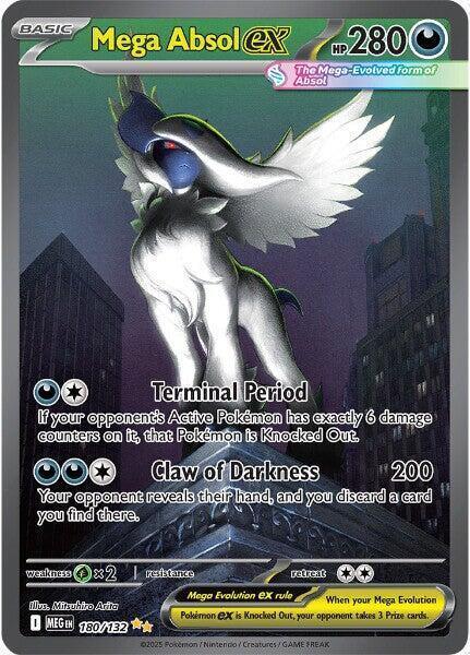 Mega Absol ex (180/132) [Mega Evolutions: Base Set] - for just $29.80! 