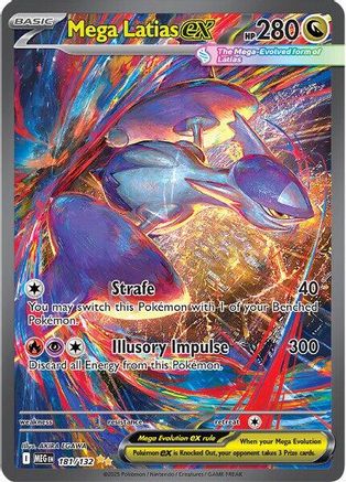 Mega Latias ex 181/132 - ME01 Mega Evolution Holofoil - for just $46.43! 