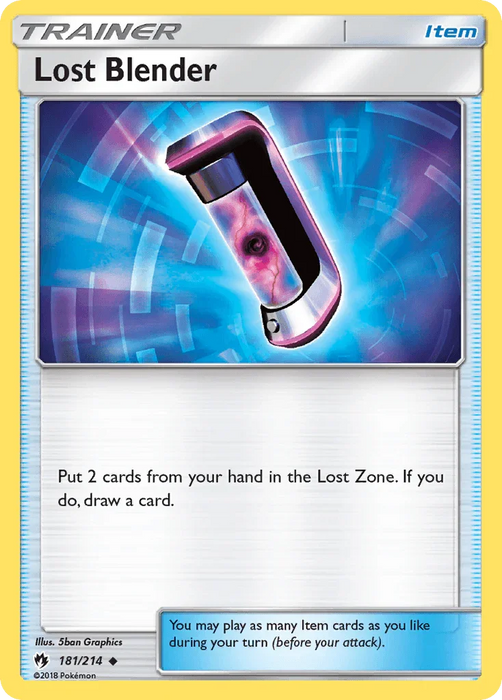 Lost Blender (181/214) [Sun & Moon: Lost Thunder] - for just $0.10! 