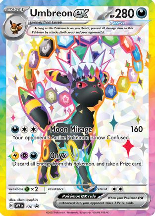 Umbreon ex SVP - SV Scarlet & Violet Promo Cards Holofoil - for just $10.99! 