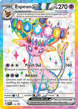 Espeon ex SVP - SV Scarlet & Violet Promo Cards Holofoil - for just $8! 