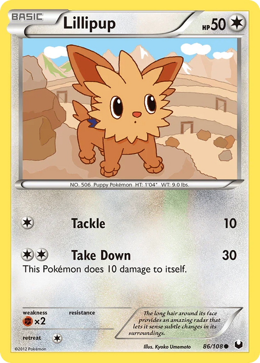 Lillipup (86/108) [Black & White: Dark Explorers] - for just $0.15! 
