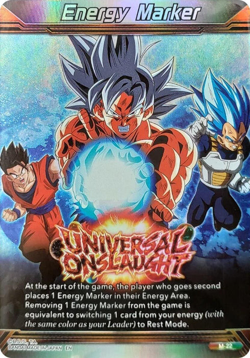 Energy Marker - Universal Onslaught (Silver) (M-22) [Prismatic Clash] - for just $1.40! 