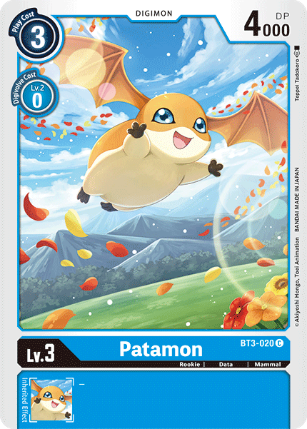 Patamon [BT3-020] [Release Special Booster Ver.1.5] - Just $0.09! Shop now at Retro Gaming of Denver