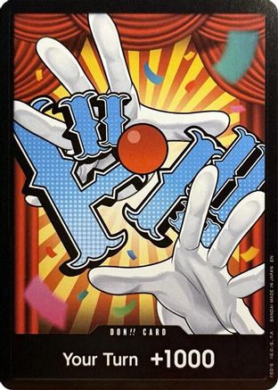 DON!! Card (Buggy) - Premium Booster -The Best- Vol. 2 - for just $0.55! 