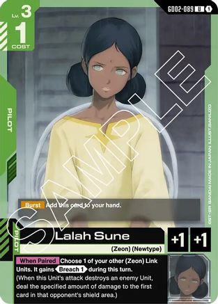 Lalah Sune (GD02-089) - Dual Impact - for just $0.04! 